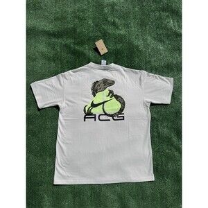 Nike ACG Dri-Fit Iguana Phantom White Men's T-Shirt Sz Medium NWT (HJ0884-030)